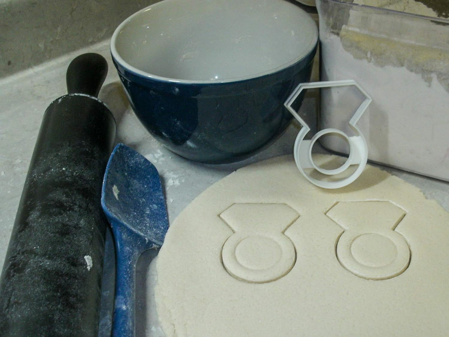 BRIDAL SHOWER ENGAGEMENT WEDDING COOKIE CUTTER SET OF 4 MADE IN USA