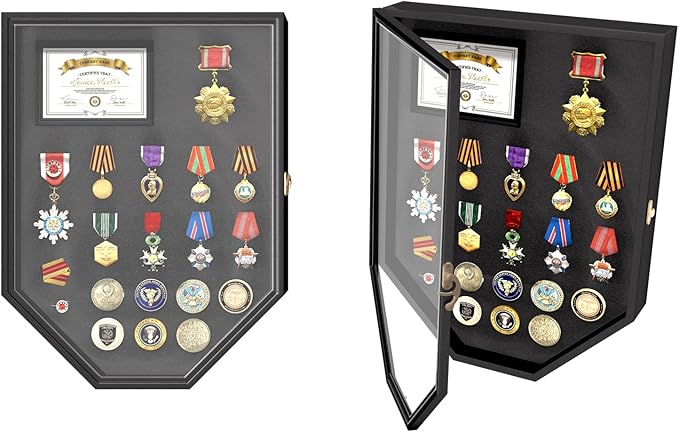 REFGY Challenge Coin Display, Military Coin Holder Display, 11.8 x 15.7 Inch by REFGY