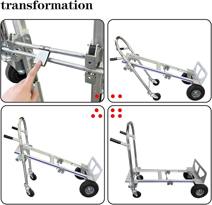 Suzhi Convertible Hand Truck Dolly Cart - Image 7
