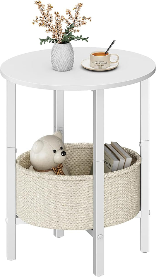 Vagusicc Round Side Table End Table by Vagusicc