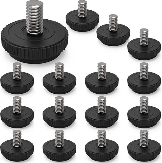 ONEHOME 16 Pack 5/16-18 Stainless Steel Adjustable Threaded Furniture Leg by ONEHOME