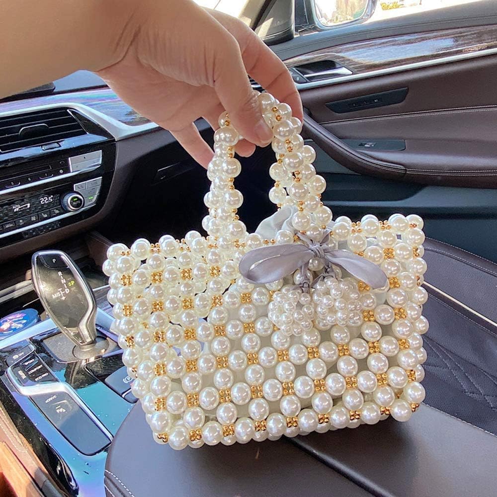 600pcs White Pearl Beads Bulk,8mm Round White Pearl Beads for Craft Loose Fake Pearl beads with Holes for Bracelets Necklaces Jewelry Making Crafts Pearl Bead Handle Chain Decorations and Vase Fillers