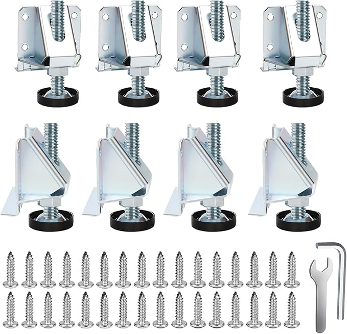 Heavy Duty Leveling Feet, 8 Pack Adjustable Furniture Levelers by Celuisiva