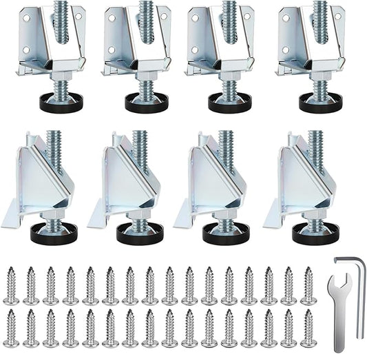 Heavy Duty Leveling Feet, 8 Pack Adjustable Furniture Levelers by Celuisiva