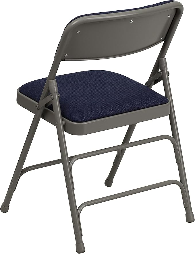 Flash Furniture 2 Pack HERCULES Series Curved Triple Braced & Double Hinged - Image 6