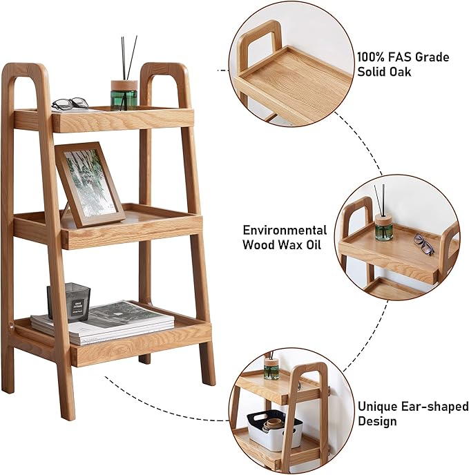 100% Solid Oak Sofa Table - Image 4