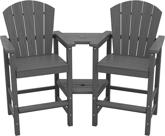 SERWALL Tall Adirondack Chairs Set of 2 by SERWALL
