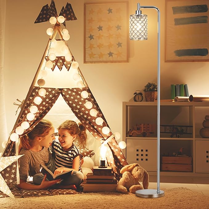 Ziisee Crystal Floor Lamp - Image 3
