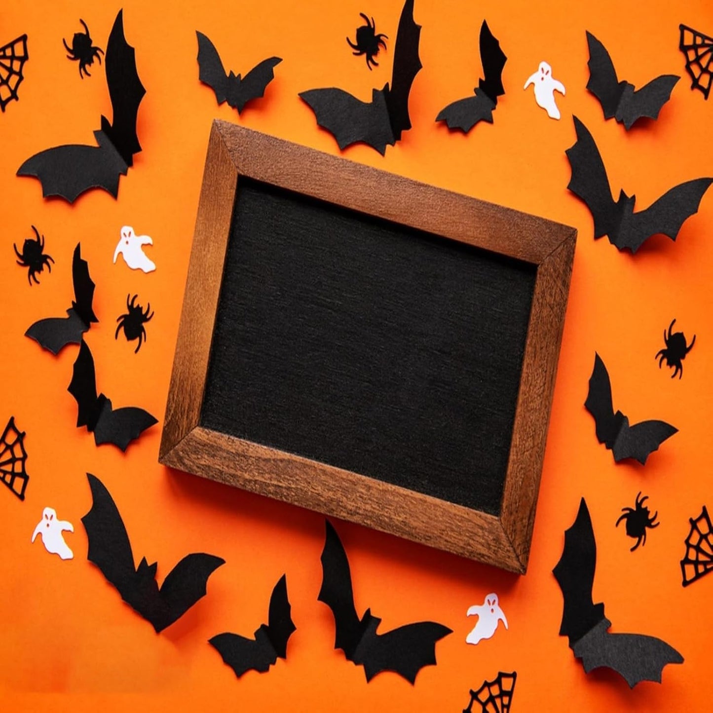 Vanhench Orange Wrapping Paper Roll 17.5"×963" (80/1/4FT), Orange Kraft Paper Roll，Solid Color Art Kraft Craft Paper Roll for Gift Wrapping, Birthday, Bouquet Flower Poster Bulletin Board Paper