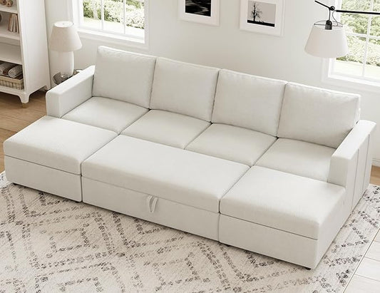 Belffin Modular Sectional Sleeper Sofa Bed by Belffin