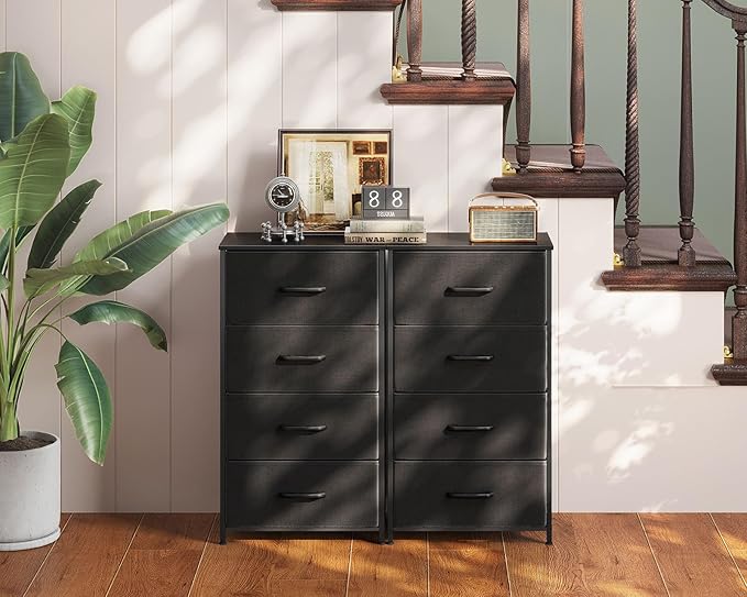 AODK Dresser for Bedroom with 4 Storage Drawers, Small Dressers Chest of - Image 8