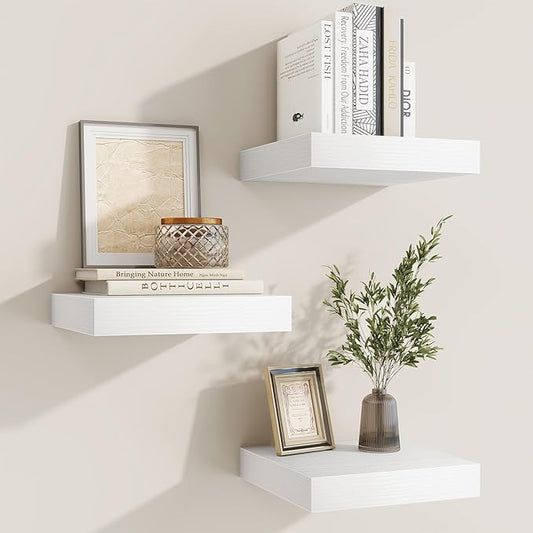 fuqing Floating Shelves for Wall, Wall Mounted Wood Floating Shelf by Fuqing