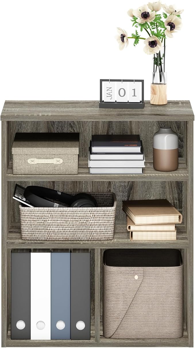 Furinno PASIR Book Shelf, 3-Tier Display Bookshelf - Image 4