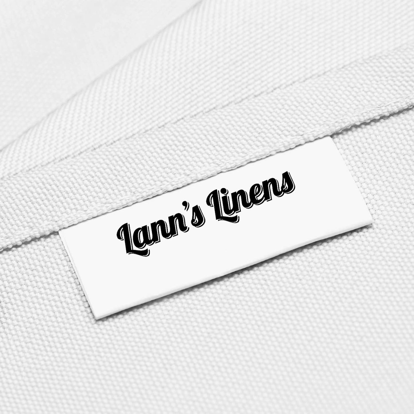 Lann's Linens - 10 Premium 70" x 120" Tablecloths for Wedding/Banquet/Restaurant - Rectangular Polyester Fabric Table Cloth - White