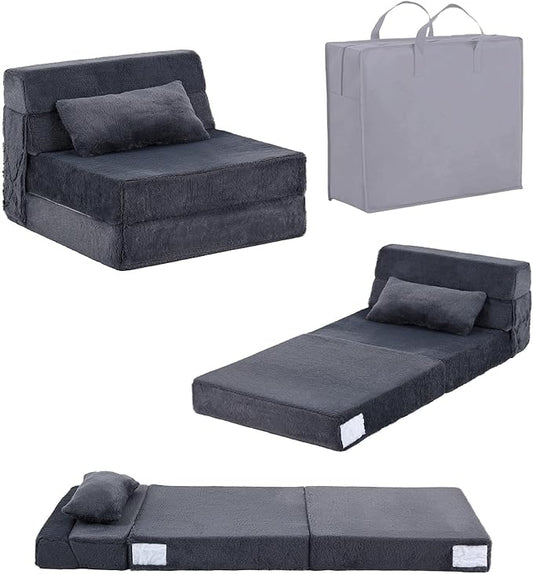 Tiita Convertible Folding Kids Sofa Bed by TiitaHome