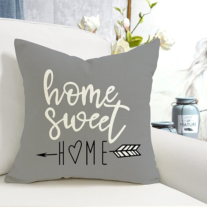YCOLL Pillow Covers 16x16 Set of 4, Modern Sofa Throw Pillow Cover, Decorative - Image 4