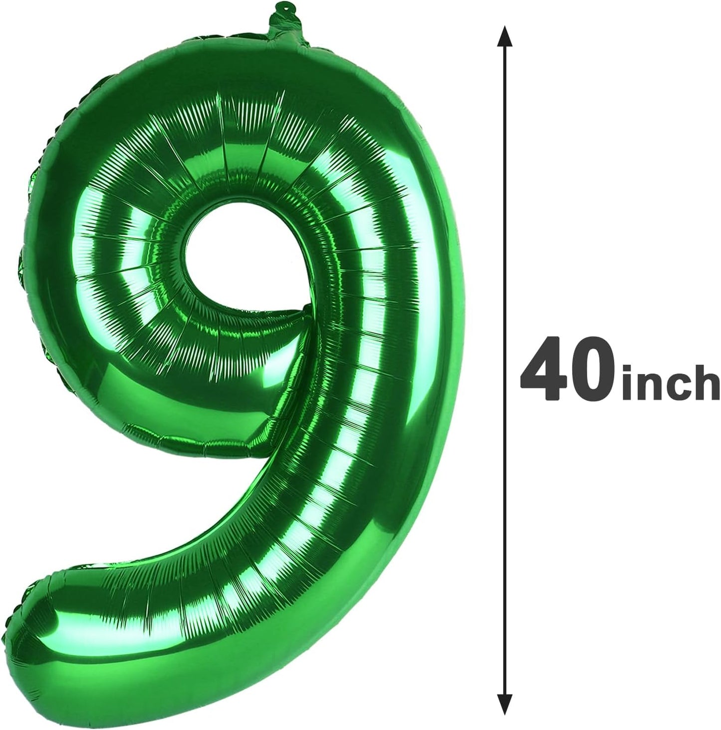 40 Inch Big Green 29 Balloon Number, Jumbo Giant Happy 29th Birthday Party Decorations, Large 29 Mylar Foil Anniversary Birthday Party Engagement Decorations