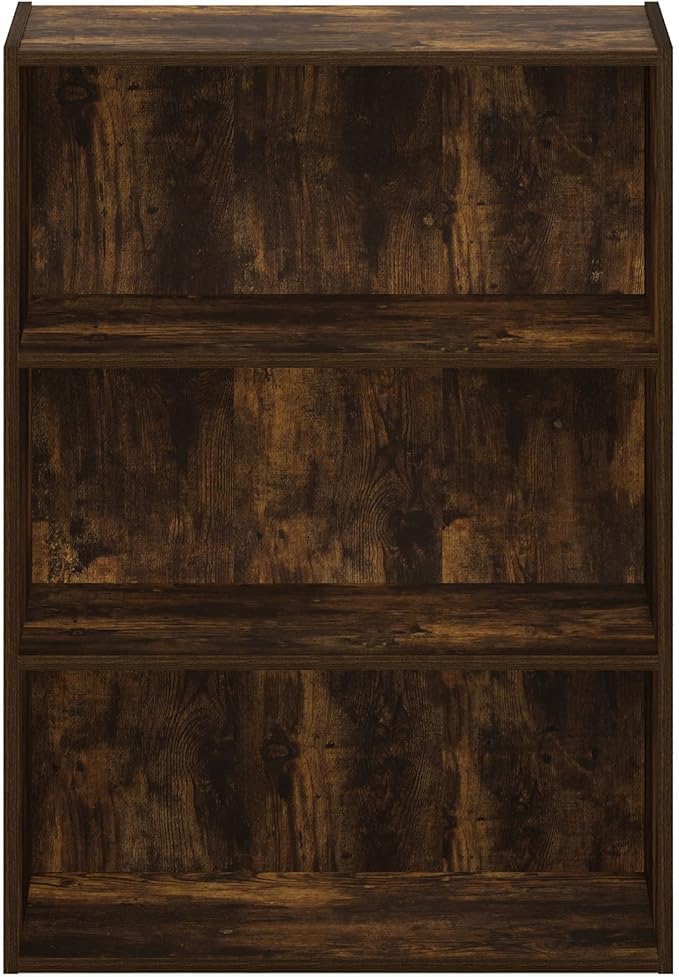 Furinno PASIR Book Shelf, 3-Tier Bookshelf, Storage Shelves Bookcase, 9.7 x - Image 7