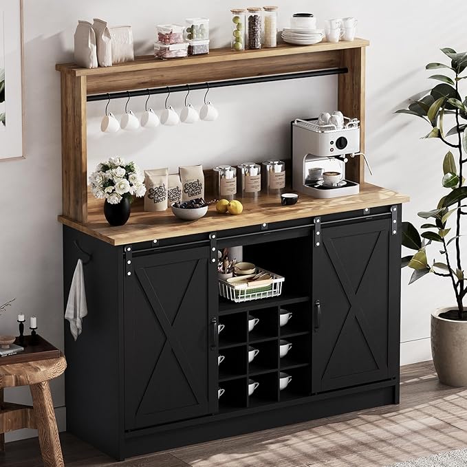 4ever2buy Coffee Bar Cabinet - Image 6