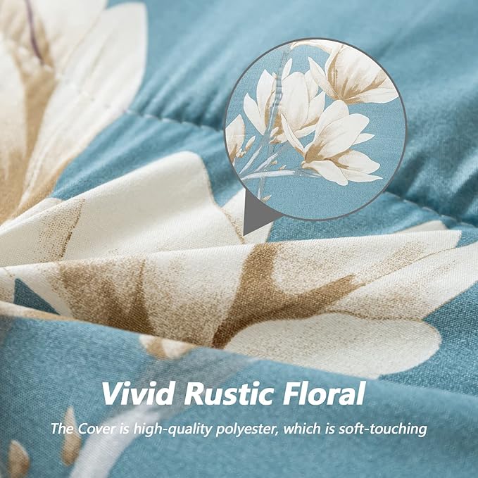 MAXYOYO Floral Printed Futon Mattress, Padded Japanese Floor Mattress Quilted - Image 6