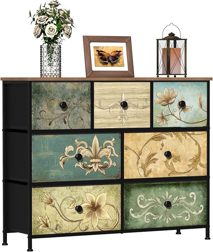 Tohomeor Dresser with Drawers for Bedroom Chest of Drawers Fabric Dresser for by Tohomeor