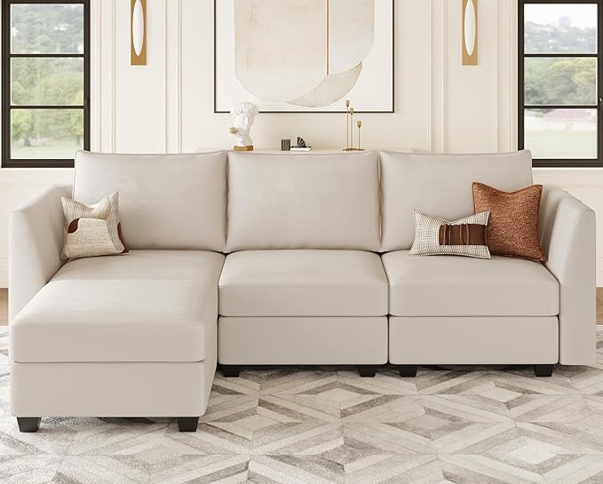 Belffin Convertible Sectional Sofa - Image 3