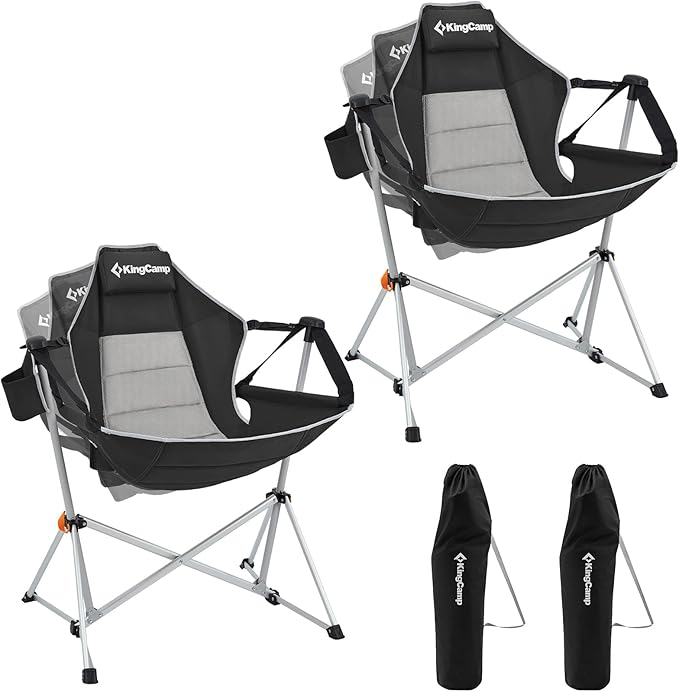 KingCamp Hammock Camping Chair, Swinging Portable Camp Chairs by KingCamp