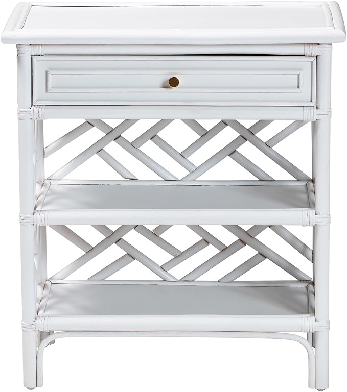 bali & pari Tiaret Natural Rattan Nightstand - Image 5