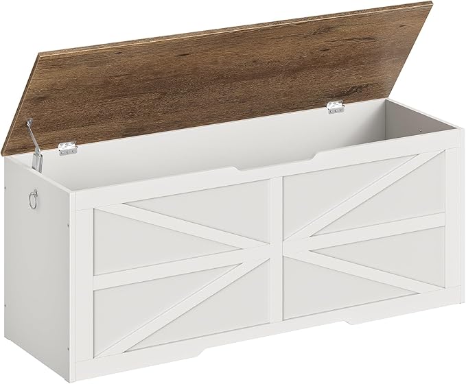 CHOEZON Storage Chest, 47.2" Wooden Storage Trunk, Modern Storage Bench by Choezon