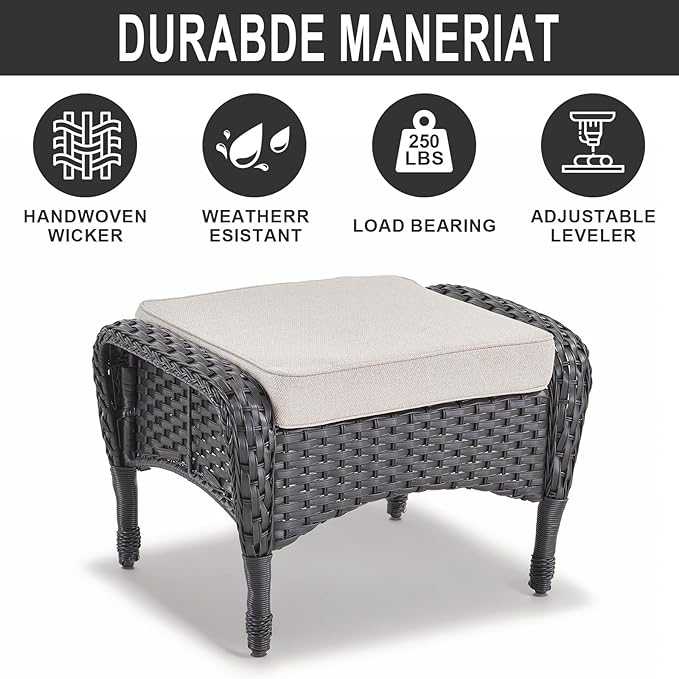 Belord Expansive 10 Pieces Outdoor Patio Furniture Set - Image 6
