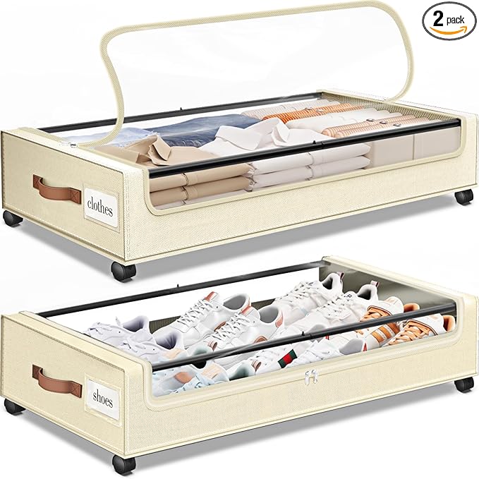 SpaceHacks Under Bed Storage by SpaceHacks