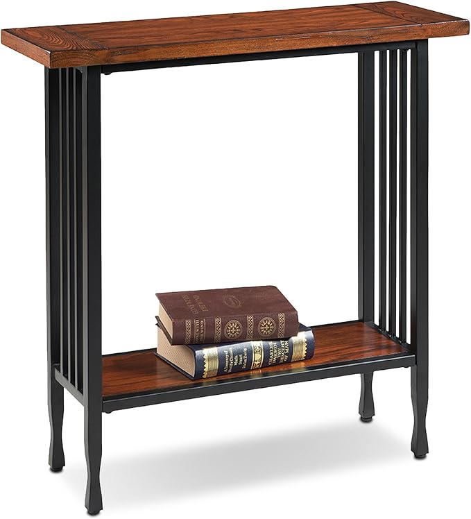 Ironcraft Solid Wood and Metal Console Table - Image 5