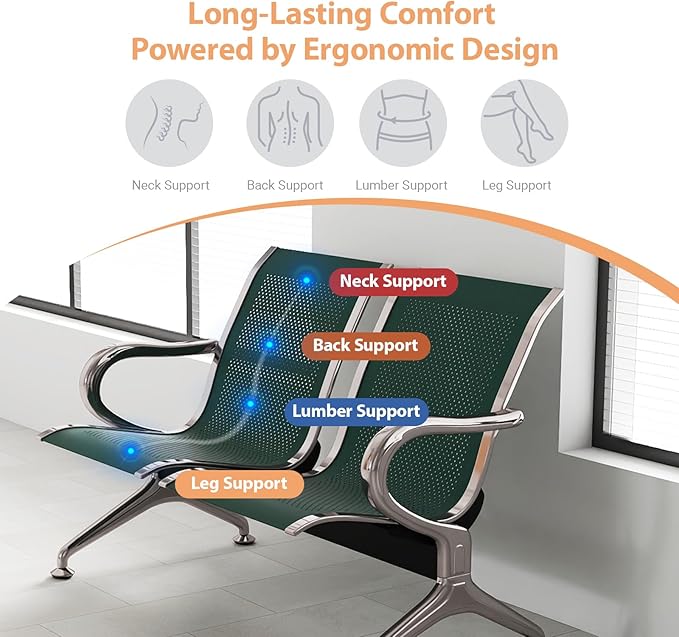 Kinfant 2-Seat Waiting Room Chair - Image 6
