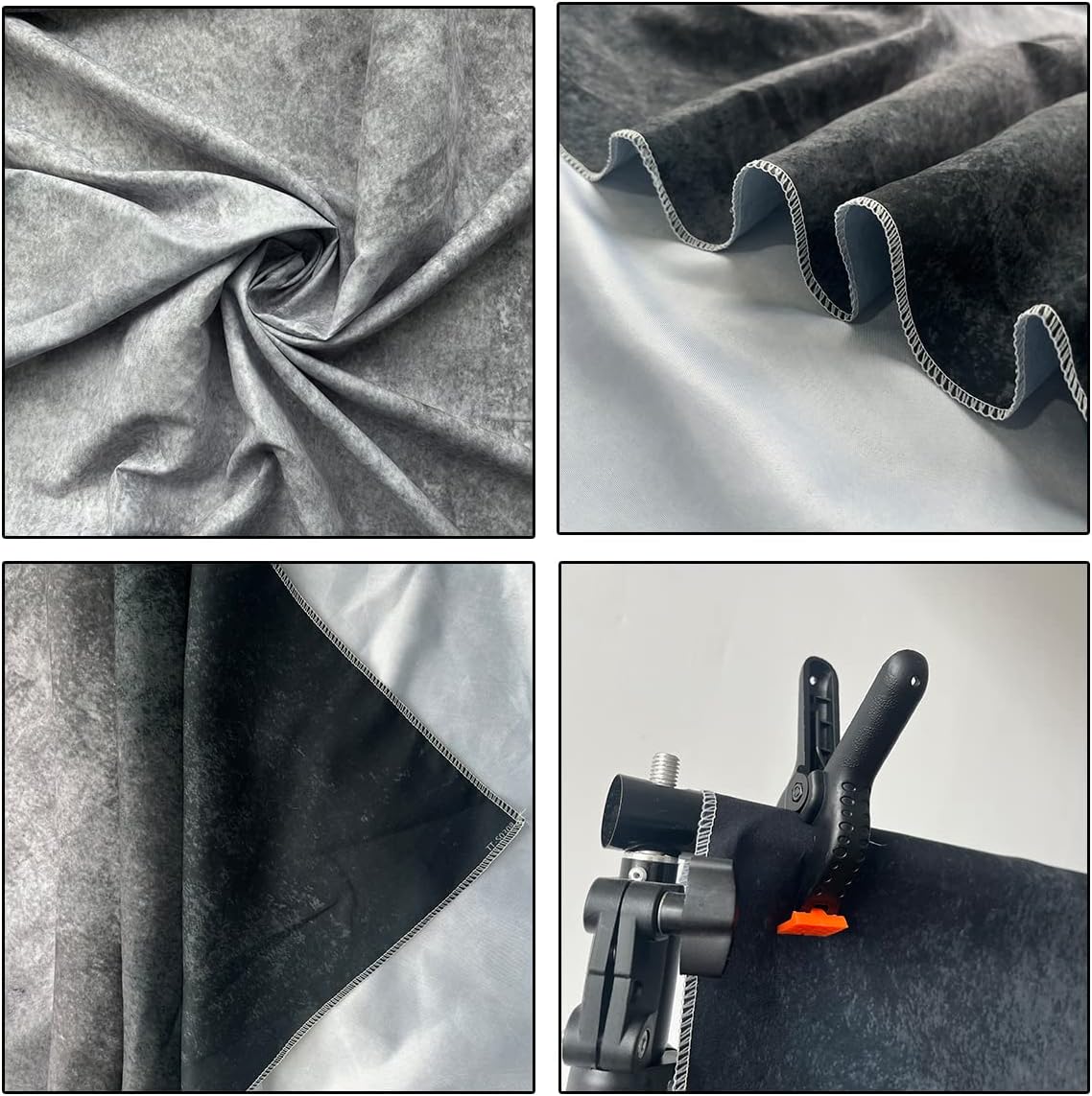 5x7ft Abstract Black Gray Portrait Photography Backdrops Photo Studio Prop Background for Children Adult