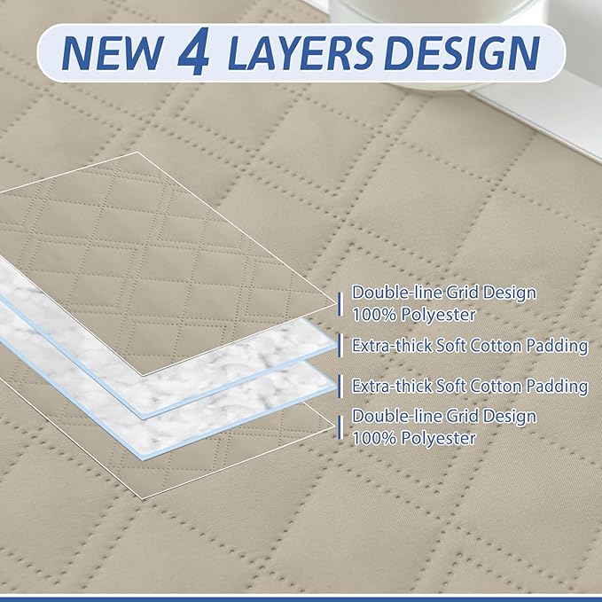Arfntevss Recliner Sectional Couch Covers 1OO% Waterproof L Shape Sofa Cover - Image 3