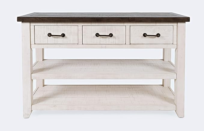 Jofran Madison County Pine Farmhouse Console Table 50", Sofa Table - Image 3
