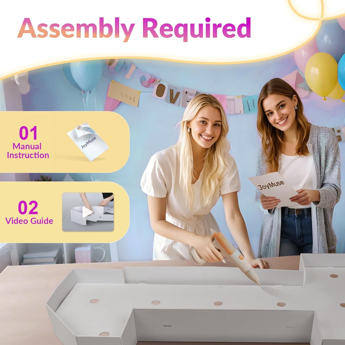 JoyMuse Marquee Letters 3 Feet Tall, Light Up Letters 3FT with Lights, Large Letters for Party, Letter R Light Up Letters for Baby Shower Wedding Proposal Graduation Birthday Decorations