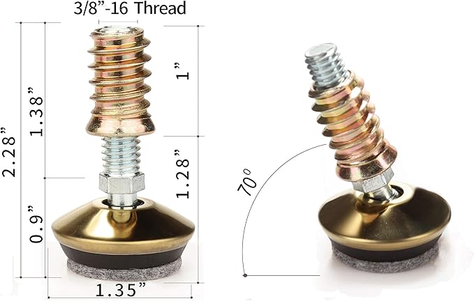 Swivel Furniture Levelers - Image 5
