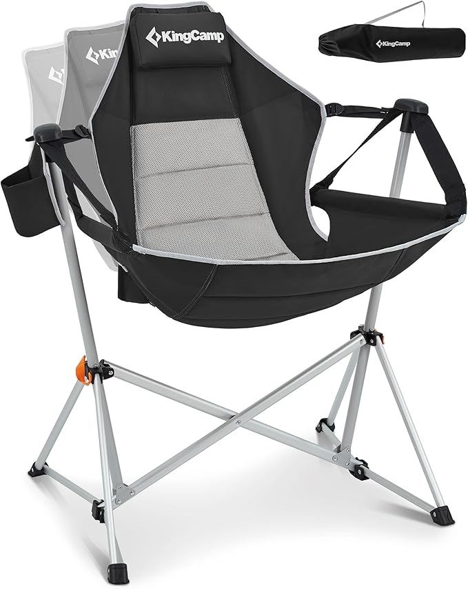 KingCamp Hammock Camping Chair, Swinging Portable Camp Chairs by KingCamp