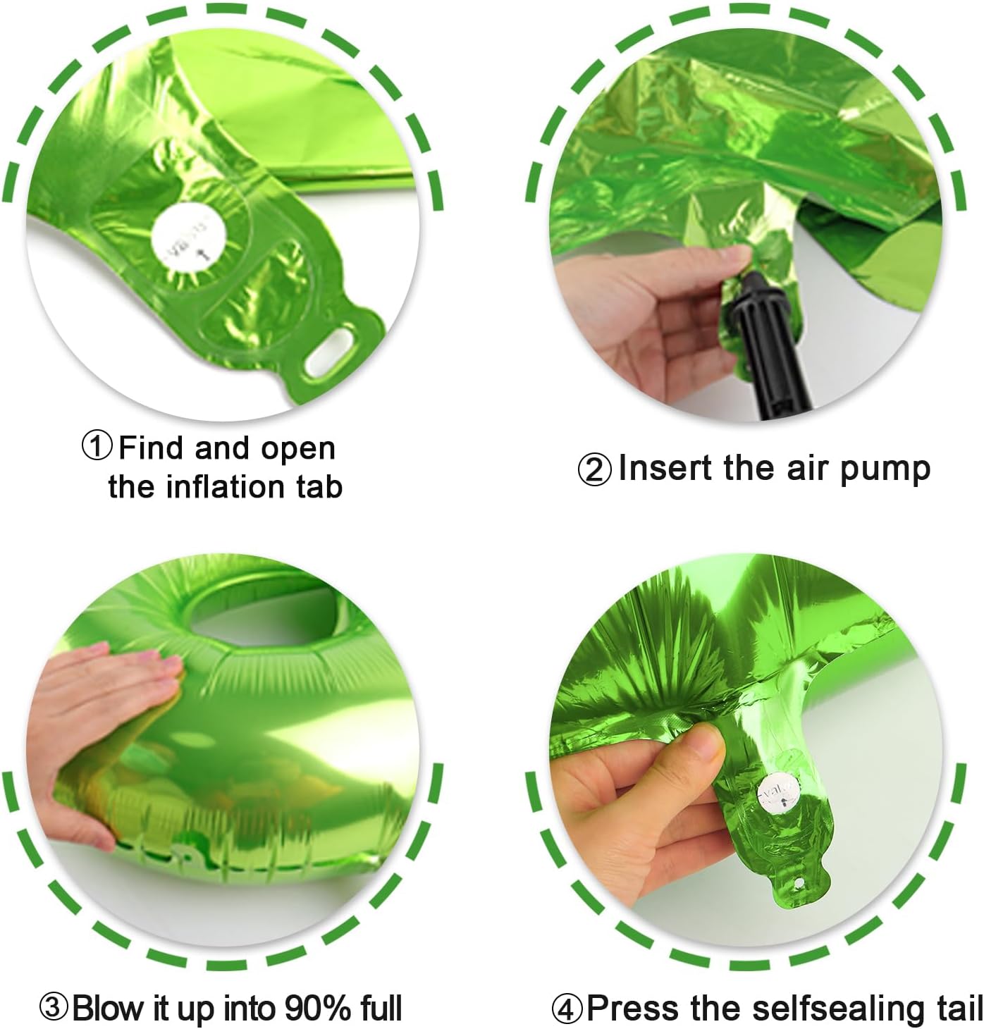 Light Green Helium Number Balloon 40 Inch, Giant Foil Light Green Number 0 Birthday Balloons, Large Numbers 10 20 30 40 50 60 70 80 90 100 2026, Party Celebration Supplies Decorations