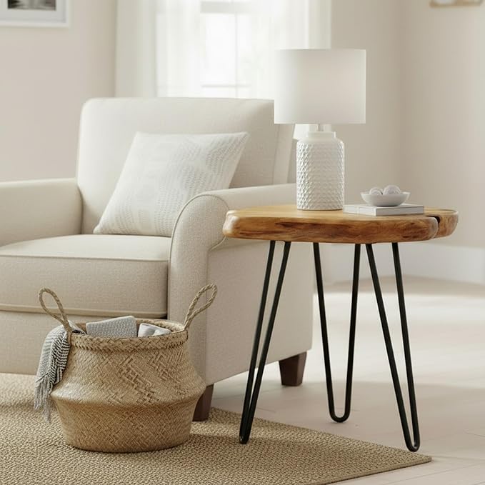 WELLAND Live Edge Side Table - Image 4