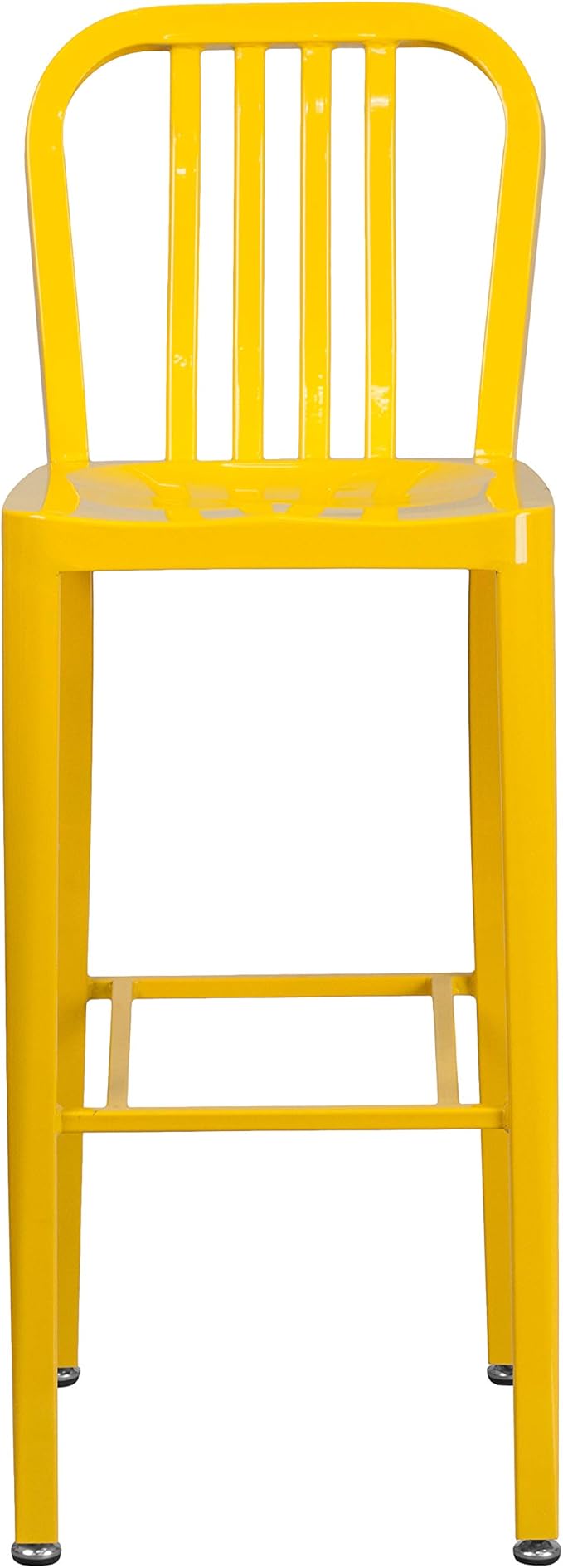 Flash Furniture Gael Commercial Grade 2 Pack 30" High Yellow Metal - Image 5