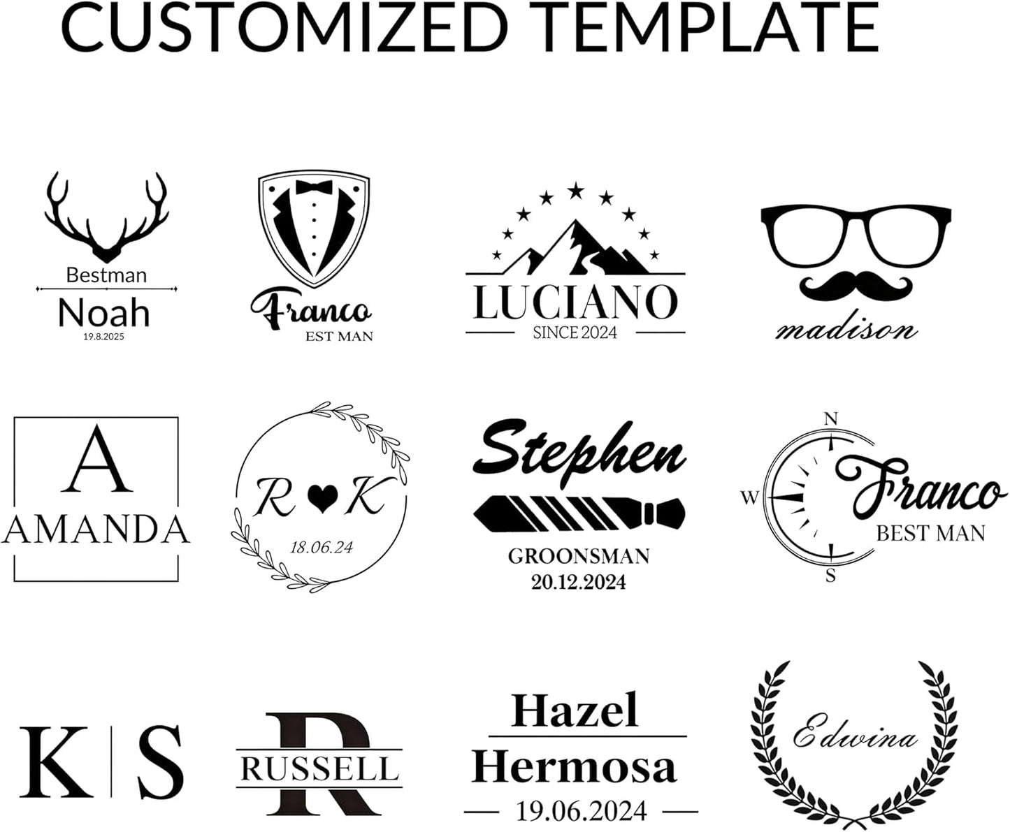 2 in 1 Personalized Bottle Openers Keychains Bulk,Pack 5-100 Flat Metal Custom Keychain with Your Text/Logo/QR Code, Unique Multitools for Wedding Party Favor, Bar, Promotion, Gift (Gold)