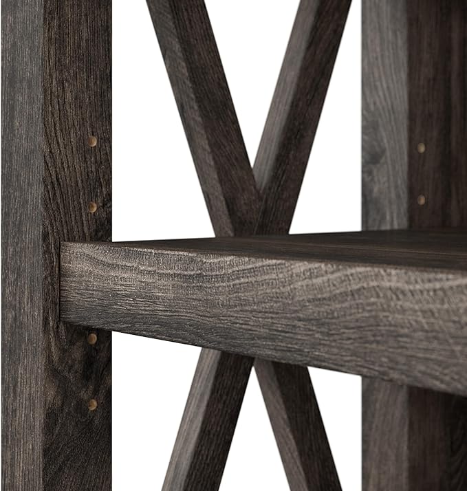 Bush Home Tall 5 Shelf Bookcase - Image 8