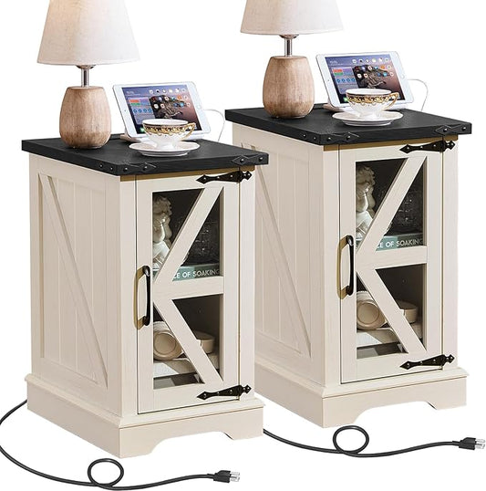 Joaxswe Narrow Night Stand Set 2 by Joaxswe