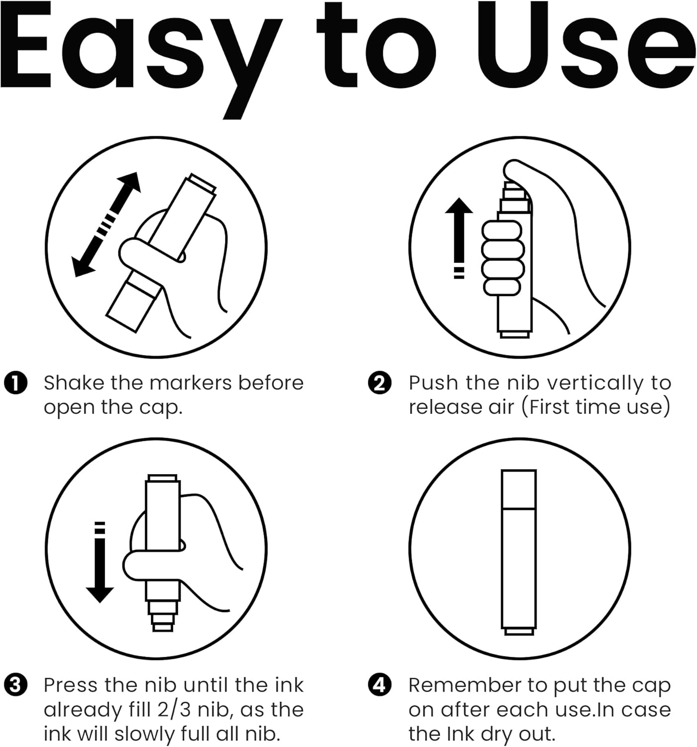 3 Pcs Gold Jumbo Permanent Markers: 15mm Wide Tip Thick Acrylic Paint Pen Large Calligraphy Marker for Rock Painting, Poster, Sign, Canvas, Glass, Wood, Ceramic