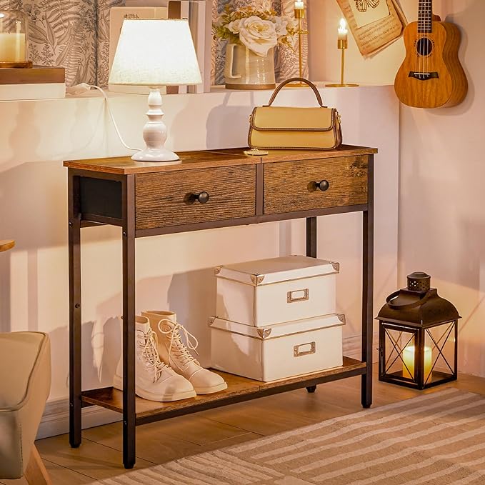 HOOBRO 29.5" Narrow Console Table - Image 6