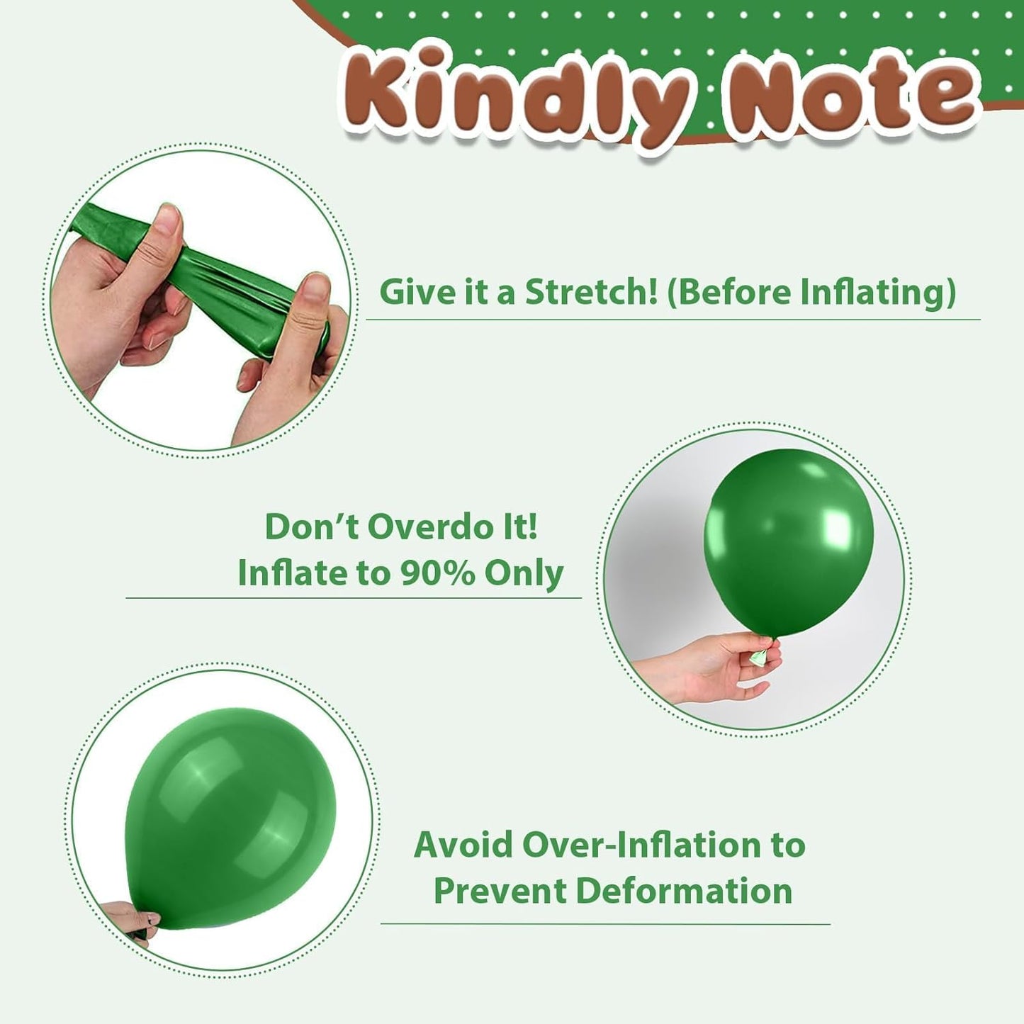 Green Brown Camo Balloons,12 Inch Dark Green Black Metallic Green Gold for Camping Jungle Army Theme Birthday Baby Shower Party Decorations