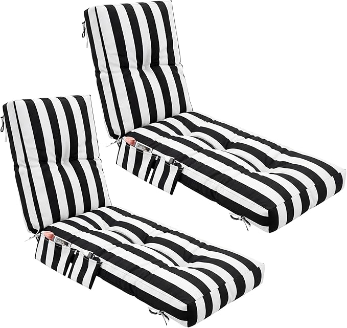 Kigley Outdoor Chaise Lounge Cushions by Kigley
