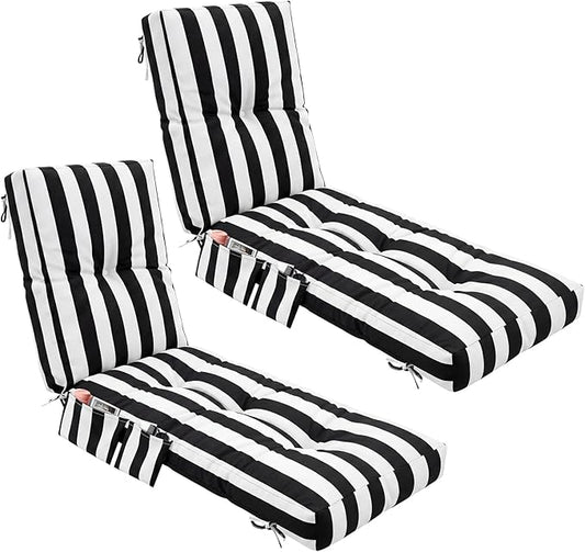 Kigley Outdoor Chaise Lounge Cushions by Kigley